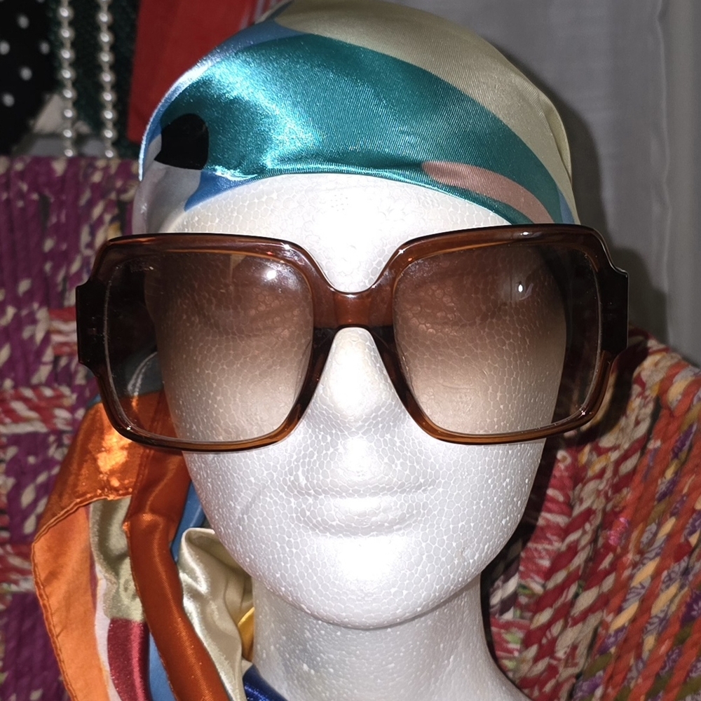 MCM Brown Retro-Inspired Sunglasses